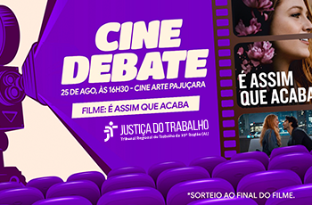 Cine-Debate do TRT-AL promove reflexão sobre violência contra a mulher durante Agosto Lilás