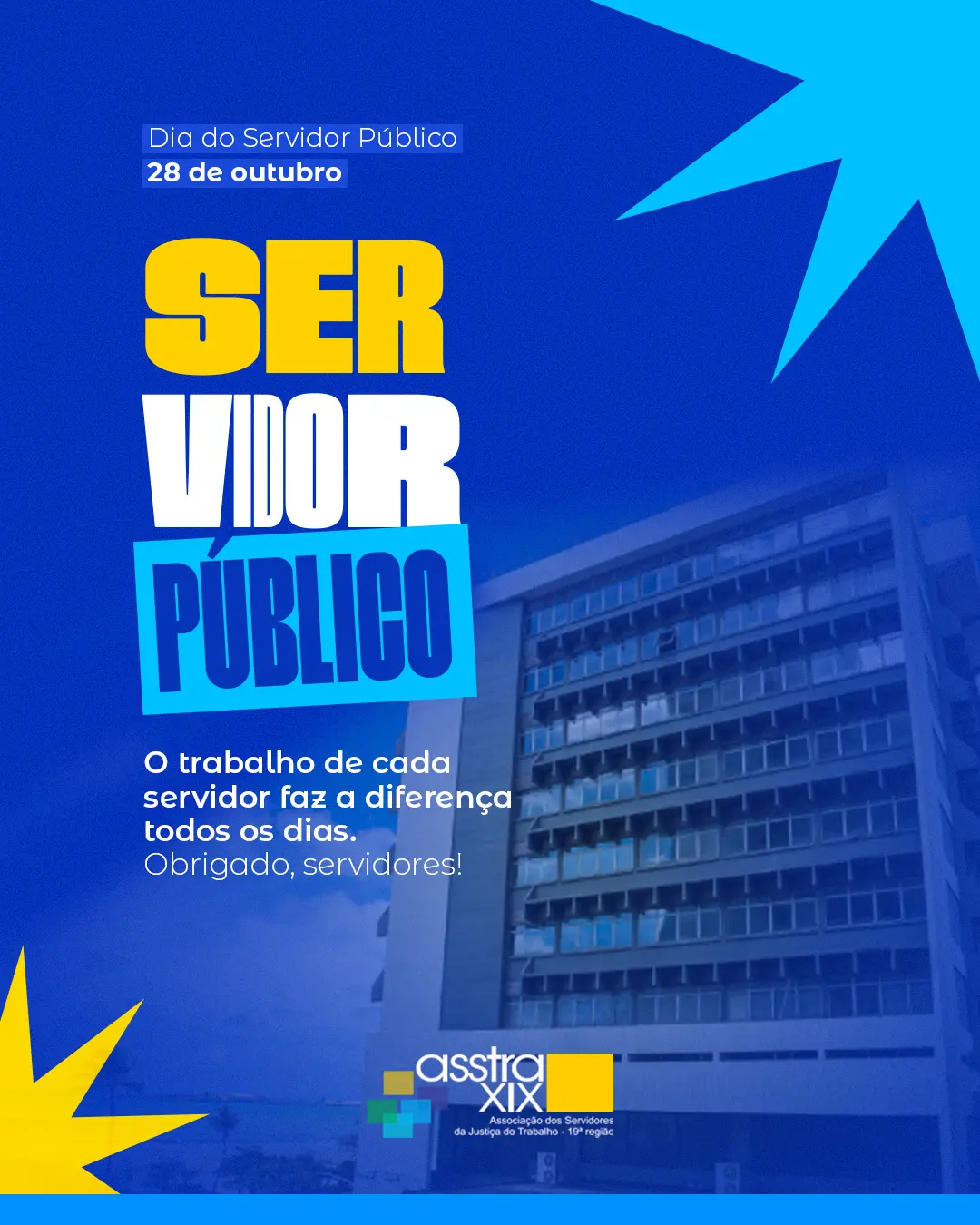 Dia do Servidor Público: ASSTRA XIX homenageia quem dedica seu trabalho à sociedade